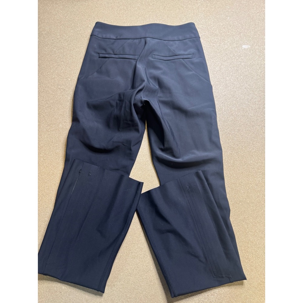 Athleta Stellar Flare‎ Trouser Black Career Work Office Pants Women's Size 0 - Picture 4 of 9